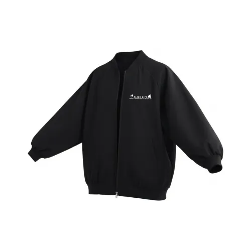 BLACK CITY Бейсбольная куртка Унисекс