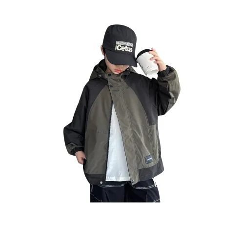 MUMUWU HOUSE Зеленый Школьный возраст Топы