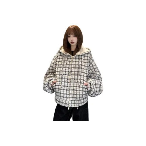 Flowers in water Укороченное пальто женское