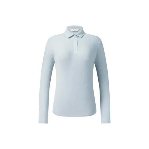 FILA GOLF серия Поло Женское Сатин Серый Синий