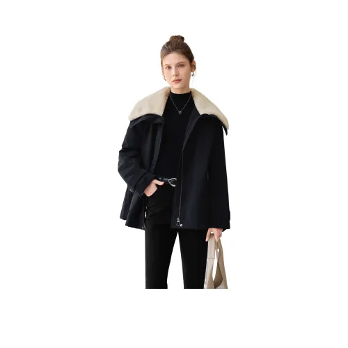 TOUCH Пуховик Женский Темно-Синий