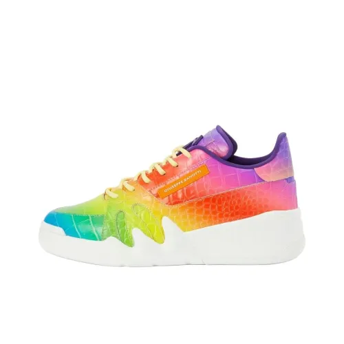 Giuseppe Zanotti GZ Talon Low Топ Стильные Скейтбординги Мужской Радужный