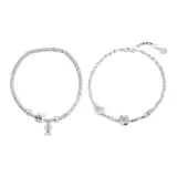 Кошка Любовь Рыбка [Китайская медная монета + Серебряный самородок]