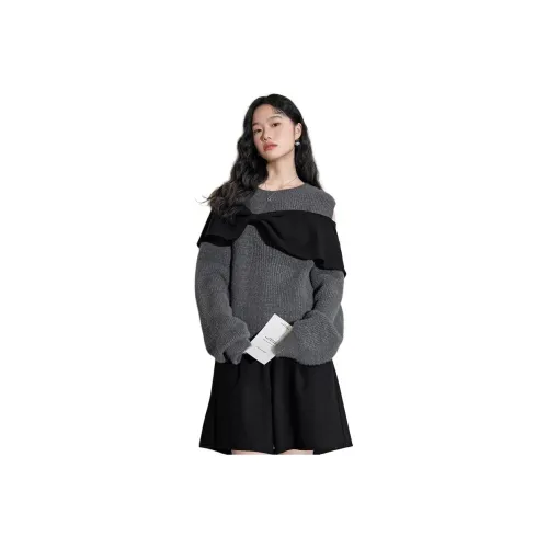 HAPG Серый Женский Трикотаж