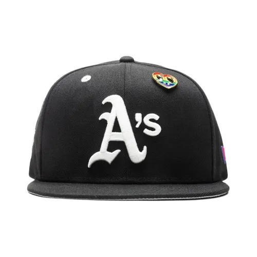 New Era 59FIFTY Series Полиэстер Кепки Женские Черный