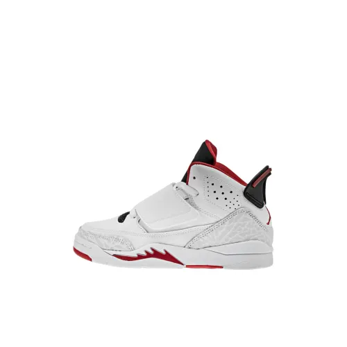 Джордан Son of Mars High Топ Детские Баскетбольные Кроссовки Белые Детские