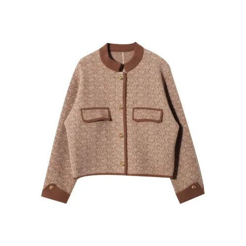 VINMUK Khaki Женское короткое пальто