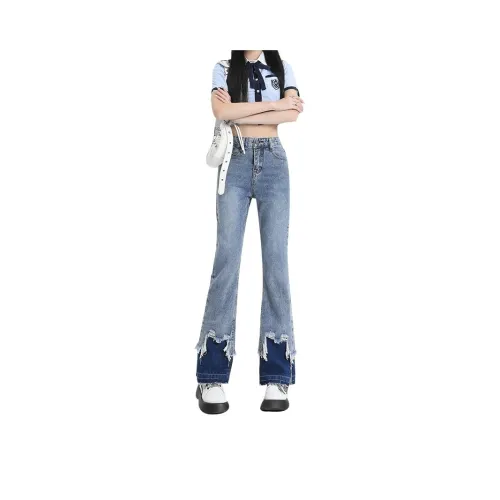 STGX Blue Women's Jeans STGX Синий Женские Джинсы