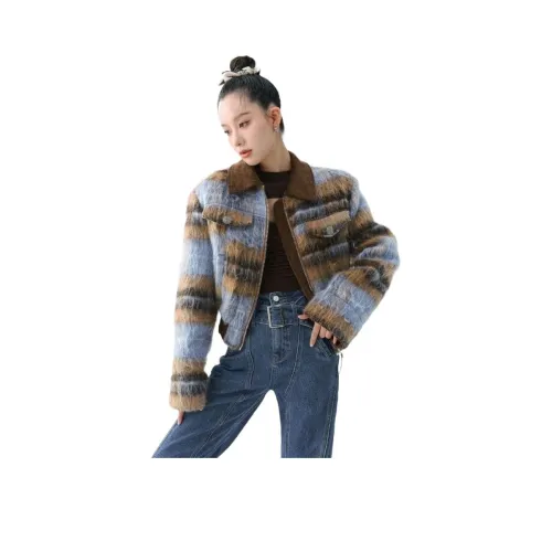 VINMUK Изображение Цвет Женское Короткое Пальто