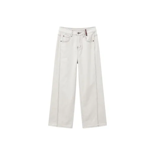 Another Alley Зимний Джинсы Женские Свет