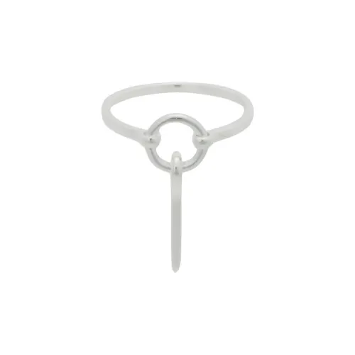 Yohji Yamamoto Chainsaw Man Collaboration Кольца Унисекс Серебряный