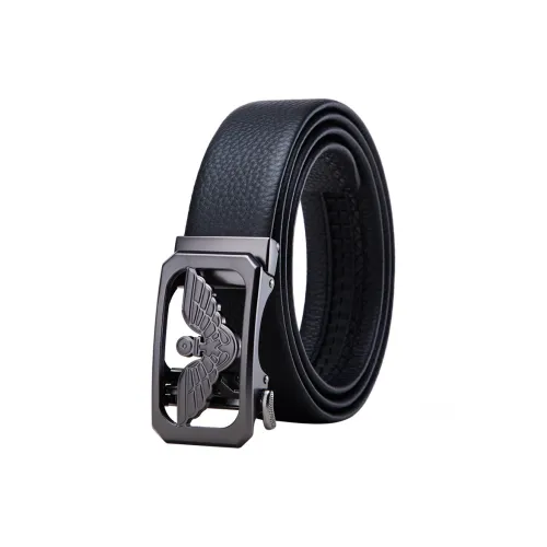 FALAMAONE Ремни из натуральной коровьей кожи мужской ширина 3,5 см