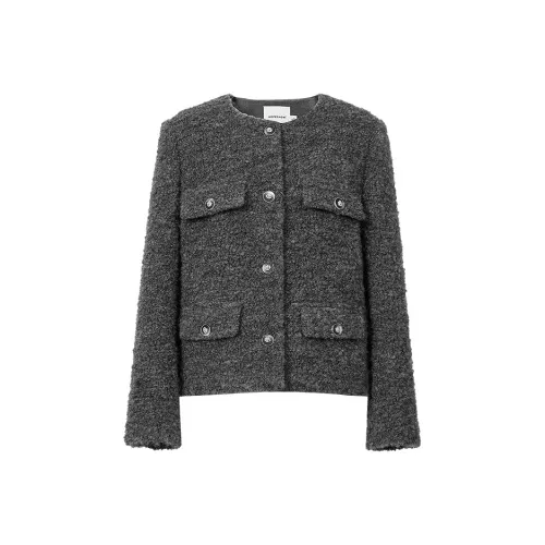 Hopeshow Mist Gray 075 Женское короткое пальто