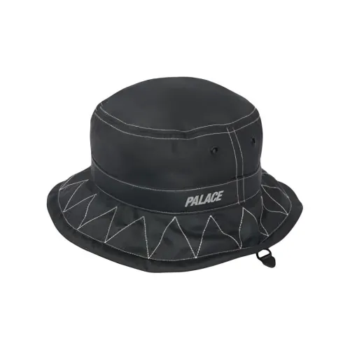 PALACE Bucket Hats Unisex Черный Белый