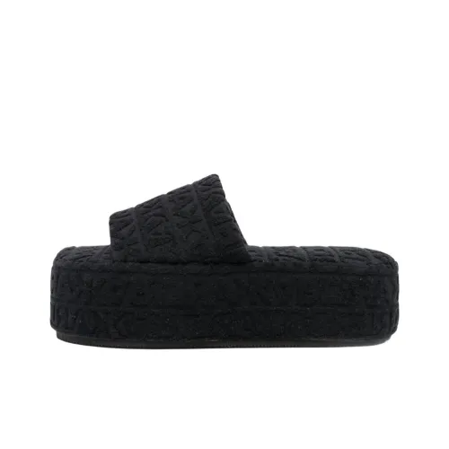 KARL LAGERFELD Veranda Резиновая подошва Тихий Слипоны Женские Черный