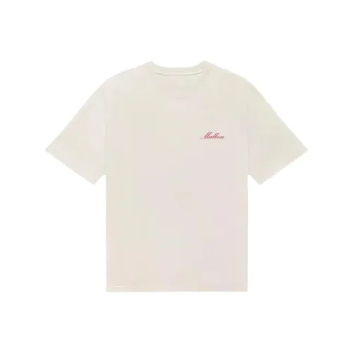 Malbon Golf Экрю Мужская T-рубашка