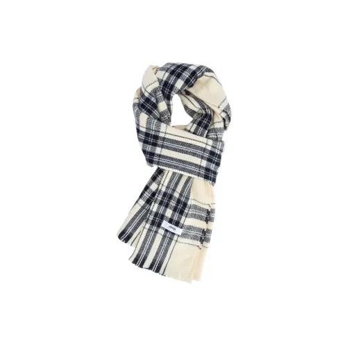 Jeep Полиэстер Трикотаж Шарфы Унисекс Кремовый Большой Check Черный Check Черный Коричневый Check Ангора Красный