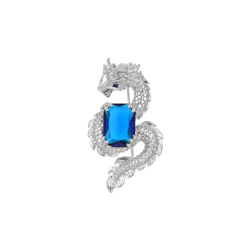 Фиолетовый экологически чистый сплав броши унисекс