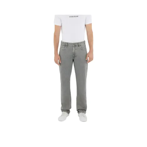 GUESS JEANS Серые Мужские Джинсы