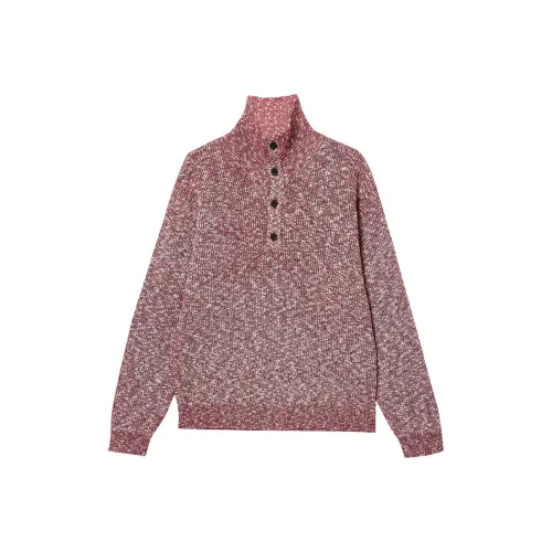 JACK JONES F15 Бордовый Мужской Трикотаж