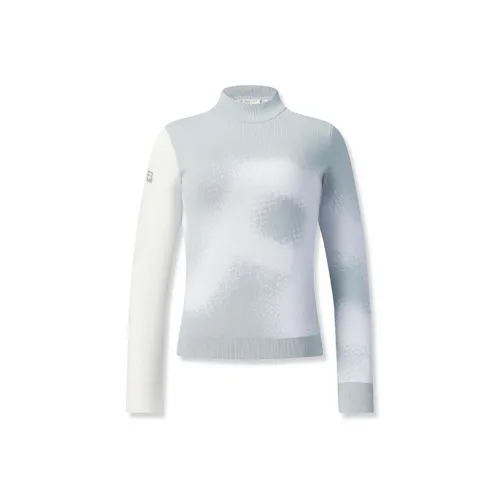 FILA GOLF серия Свитер Женский Сатин Серый Синий