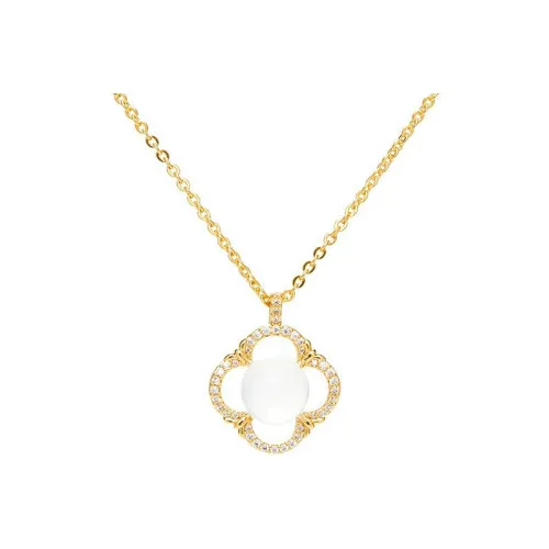 GAGA Ажурные Медные Ожерелья Женские