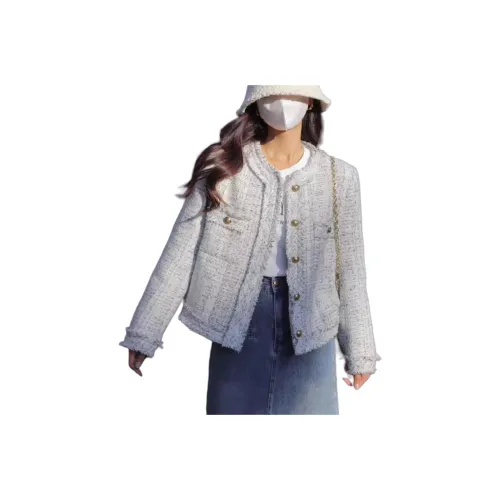 ЮЙЧЖАОЛИНЬ Изображение Цвет Женская Короткая Пальто