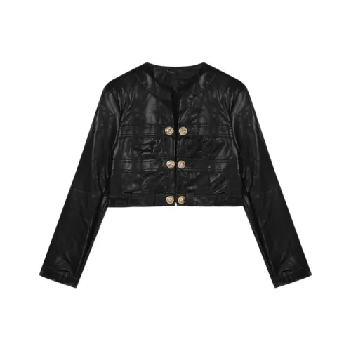 VINMUK Черное Женское Короткое Пальто