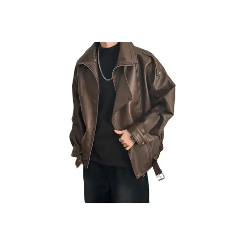 EYEUNDERSTAND Кожа Куртка Мужская