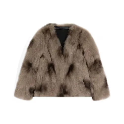 Frustration Garden Коричневый Женские Меховые изделия