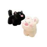 Мягкий Шокированный Маленький Черный + Мягкий Шокированный Широ