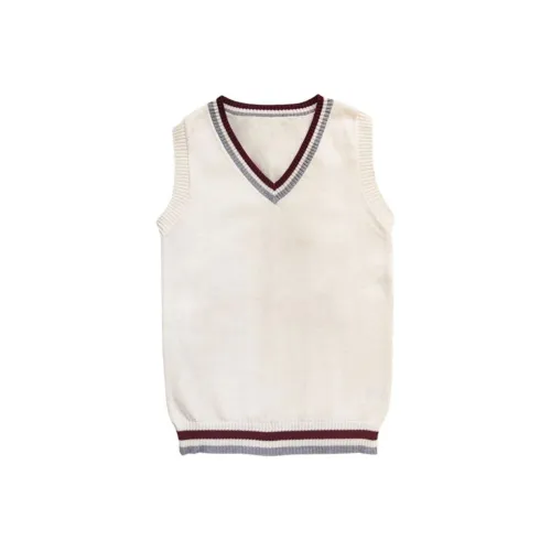 ZVJH Бежевый Жилет Женские Трикотаж