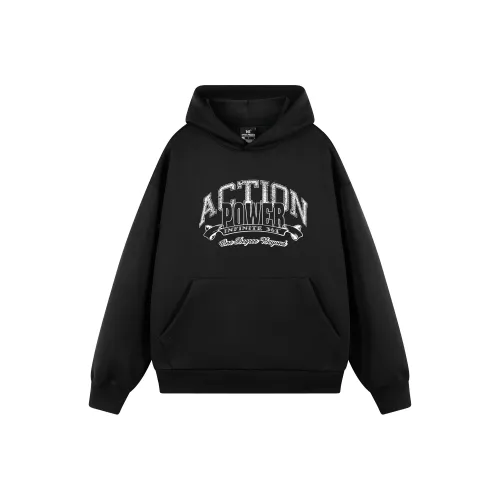 361° С капюшоном пуловер свитшот унисекс