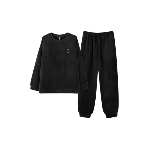 Qin Jing Серый Мужской Пижамный Комплект