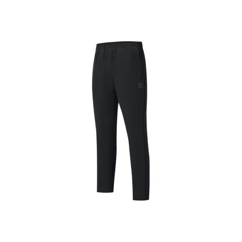 XTEP Глубокий Черный Мужские Повседневные Штаны