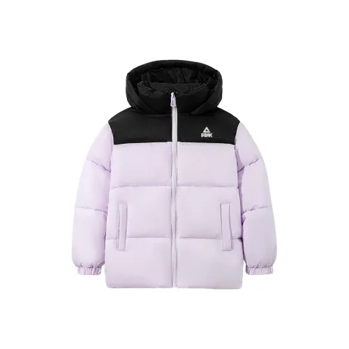 PEAK Фиолетовый PK Чисто белый Стандарт K Kids Утеплённые куртки