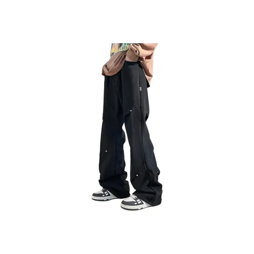 W9H2 Черный Унисекс Джинсы