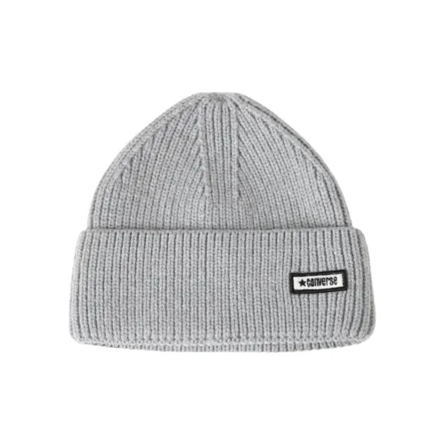 Конверс Акриловые Шапки-бини Унисекс Серый