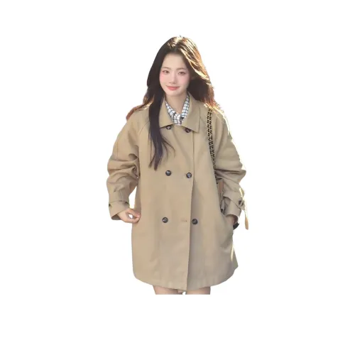 FLIM [Light Khaki] Женская тренч-куртка