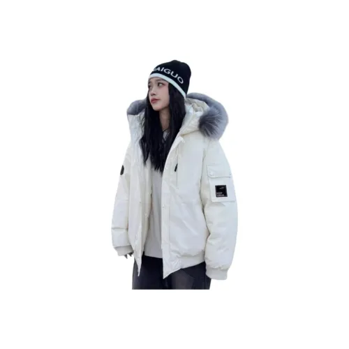 Flowers in water Пуховая куртка Женская