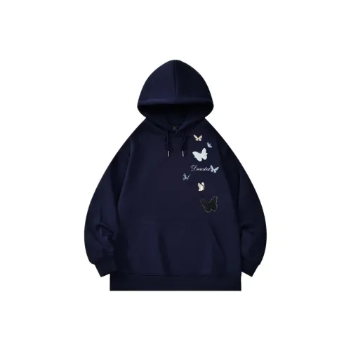 HIPHOPPUNKS Темно-синий синий мужской свитшот