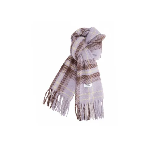 Jeep Полиэстер Трикотаж Шарфы Унисекс Розовый Фиолетовый Небесный Синий Гипсофила Фиолетовый