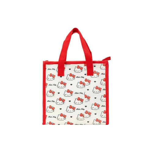 Sanrio Hello Kitty Холст Сумка Женская Красная Белая