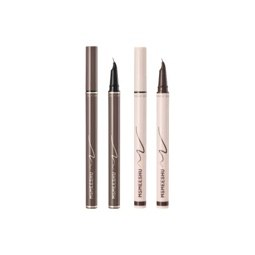MSMEESHU Медовый комплект Precise Eyeliner Жидкость Ручка Водостойкий и Устойчивый к поту EASILY Смешанный 2 шт