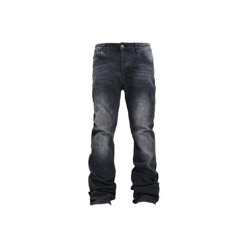 SOUTHTEENAGER Черный Серый Мужские Джинсы