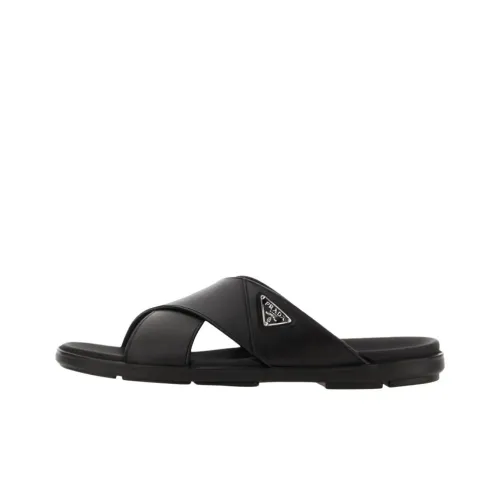 PRADA Слипоны Мужской Черный
