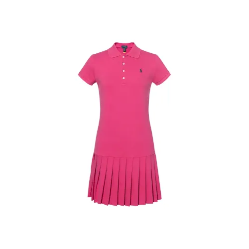 Polo Ralph Lauren Платье SS25 Розово-красное Подростки
