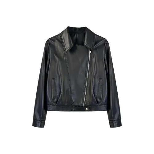 GZQJ Женские кожаные куртки