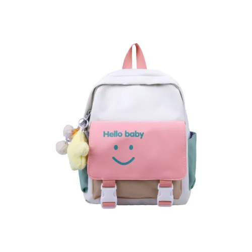 ARTEC Nylon Backpack Large Unisex White Pink Purple Blue Dark Blue