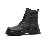 Черный с флисовой подкладкой